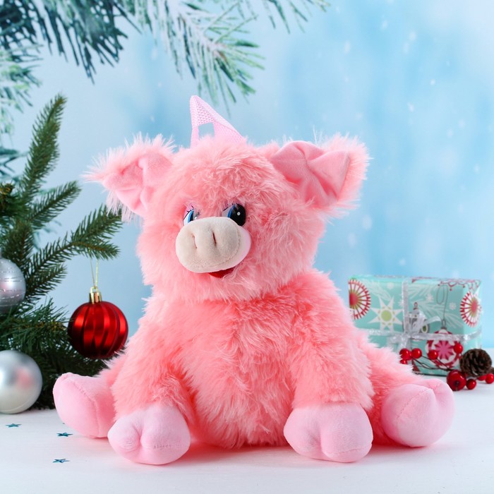 Мягкий рюкзак "Пушистый поросёнок"