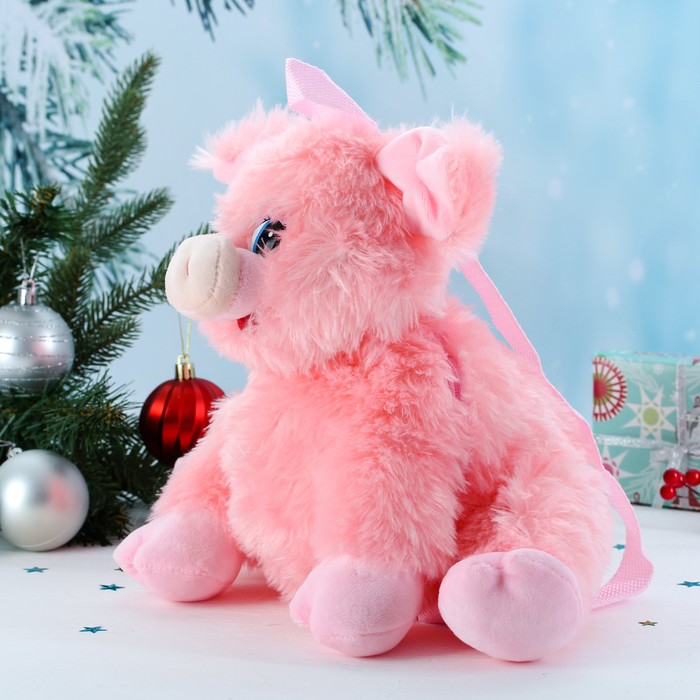 Мягкий рюкзак "Пушистый поросёнок"