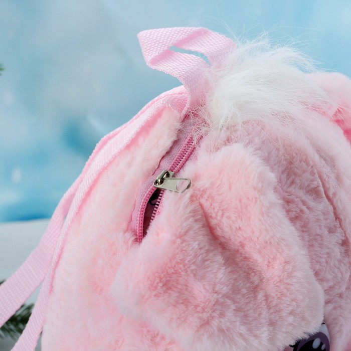 Мягкий рюкзак "Свинюшка белая чёлка" 3138644