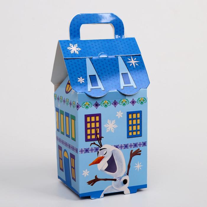 Коробка складная "Волшебного нового года!", Холодное сердце, 8 х 14 х 8 см