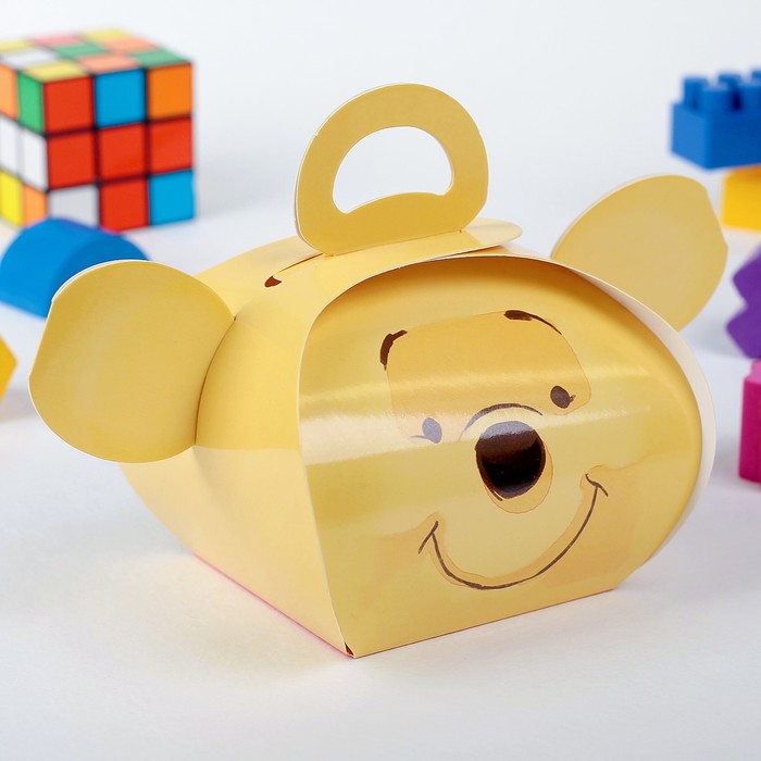 Коробка складная "Винни", Медвежонок Винни, 11,5 х 11 х 9 см