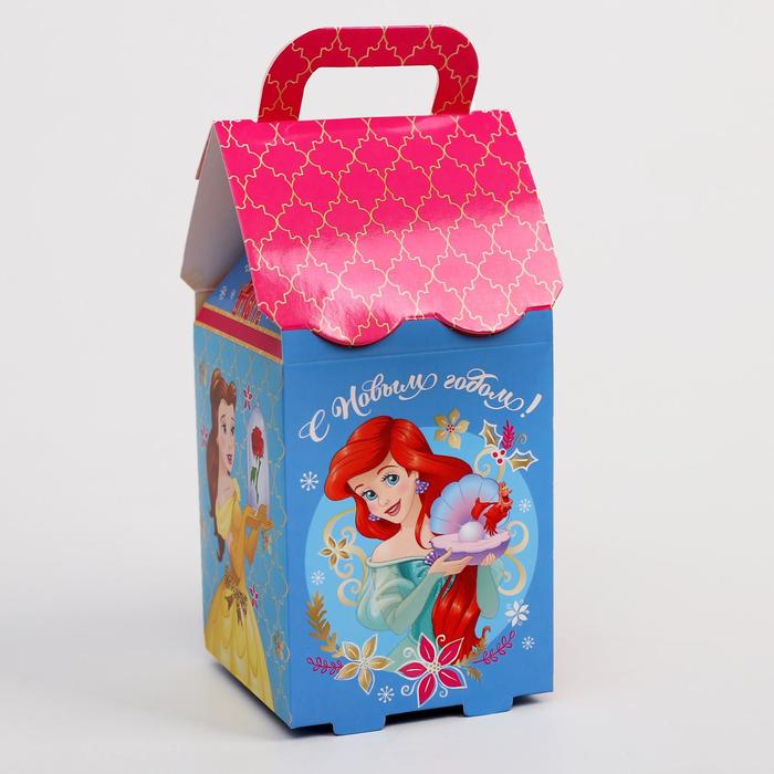 Коробка складная "С Новым годом", Принцессы, 8 х 14 х 8 см