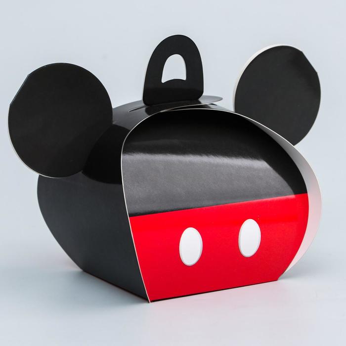 Коробка складная "Микки", Микки Маус и его друзья, 11,5 х 11 х 9 см