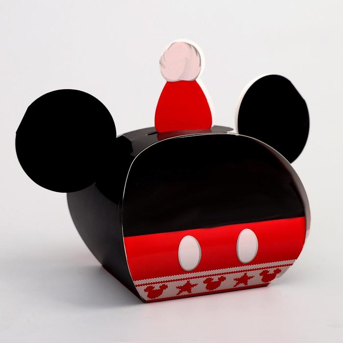Коробка складная "Микки", Микки Маус и его друзья, 11,5 х 11 х 9 см