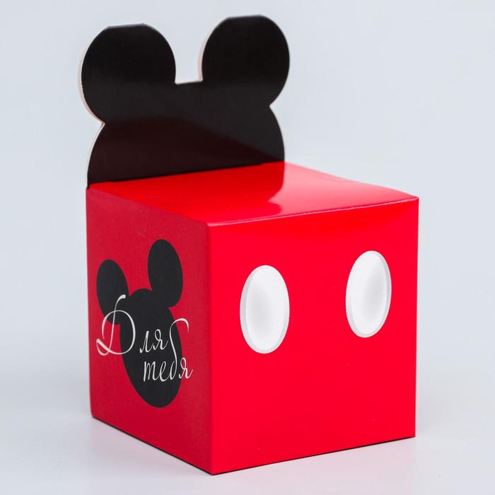 Коробка складная "Для тебя", Минни Маус, 8 х 8 х 8 см