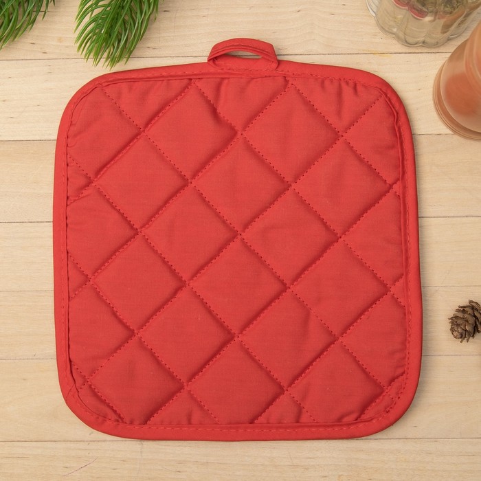 Набор кухонный "Мишки" прихватка 17 х 17 см, подставка под горячее