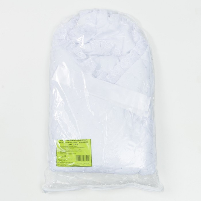 Комплект на выписку демисезон 7 предметов 01121-02 белый, рост 56 см