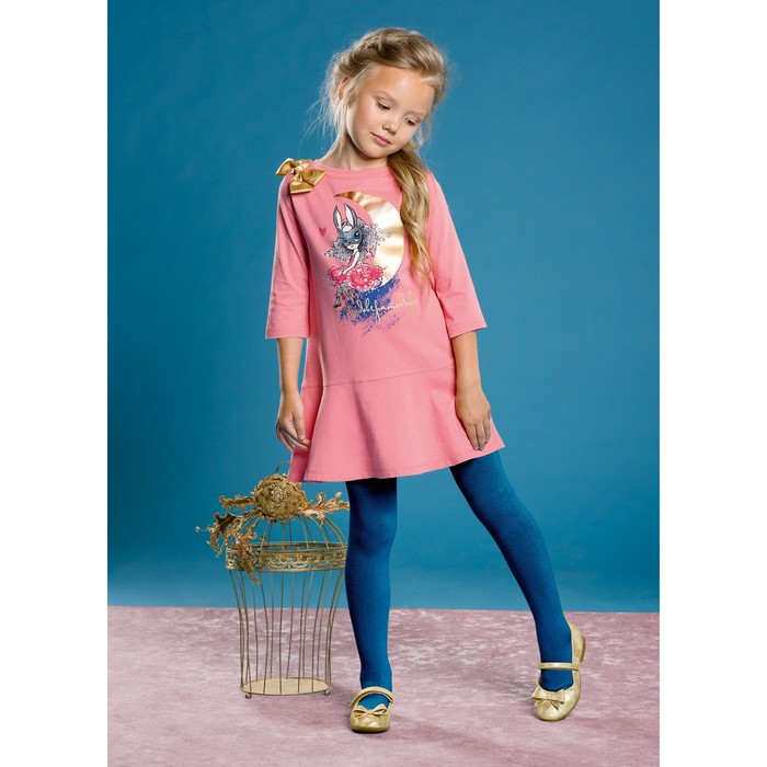 Платье для девочки, рост 104 см, цвет розовый