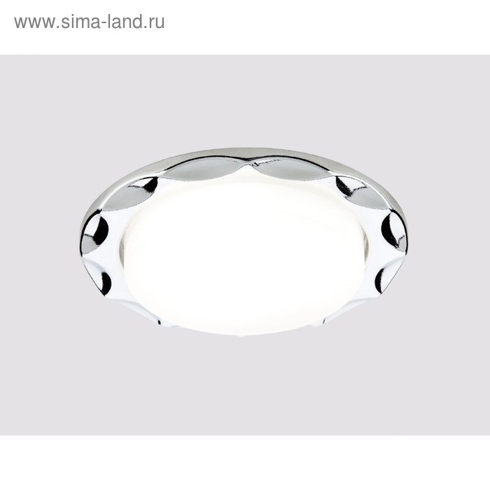 

Светильник Ambrella light встраиваемый, GX53, цвет серебро, d=85 мм