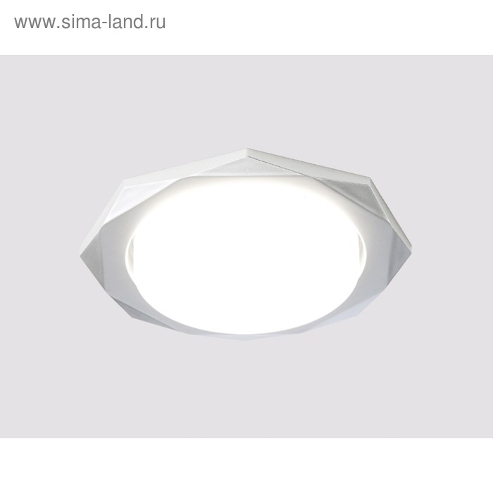 

Светильник Ambrella light встраиваемый, GX53, цвет серебро, d=85 мм