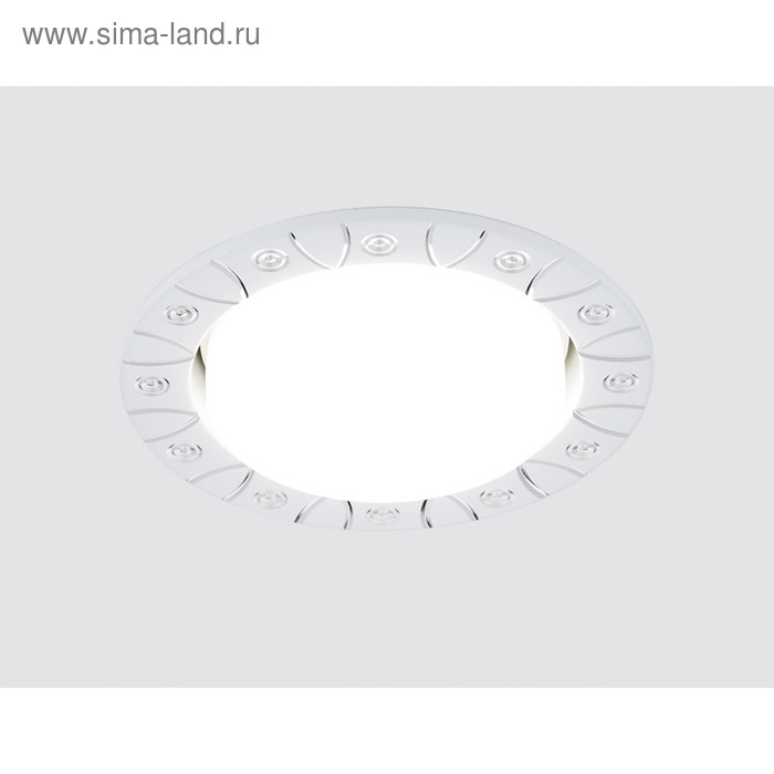 

Светильник Ambrella light встраиваемый, GX53, цвет белый, d=85 мм