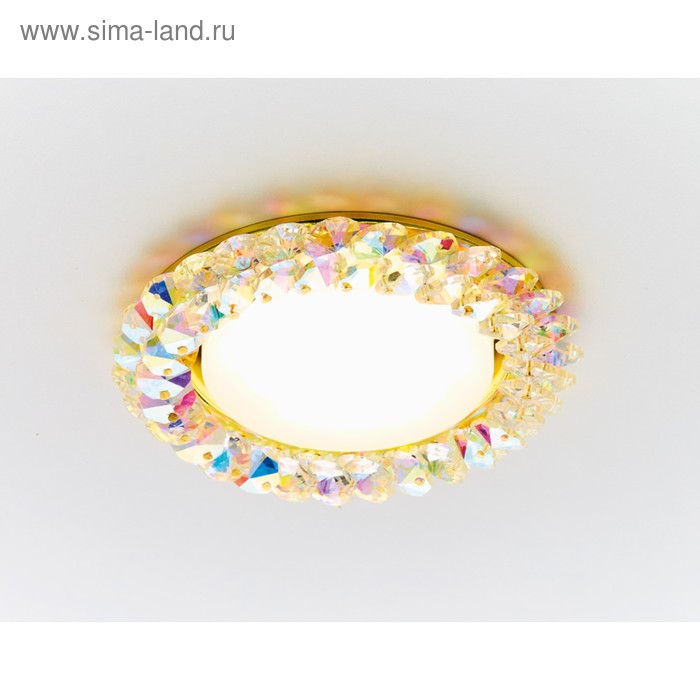 

Светильник Ambrella light встраиваемый, GX53, цвет мульти, d=85 мм