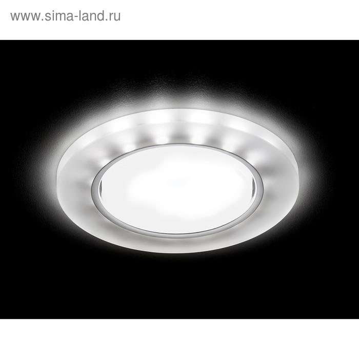 

Светильник Ambrella light встраиваемый светодиодный, GX53, 3Вт, цвет белый, d=85 мм