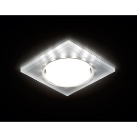 Светильник Ambrella light встраиваемый светодиодный, G5.3, 3Вт, цвет матовый, d=85 мм