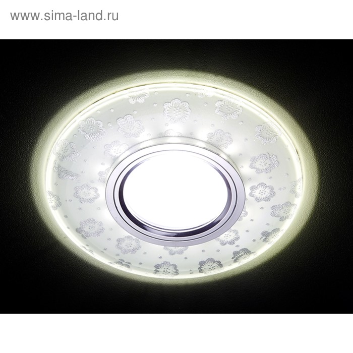 

Светильник Ambrella light встраиваемый светодиодный, G5.3, 3Вт, цвет хром, d=60 мм
