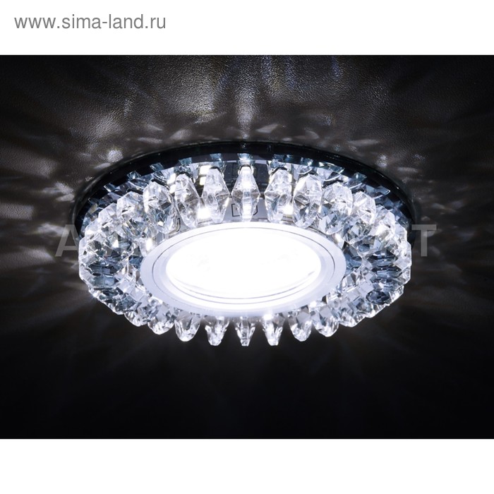 

Светильник Ambrella light встраиваемый светодиодный, G5.3, 3Вт, цвет хром, d=65 мм