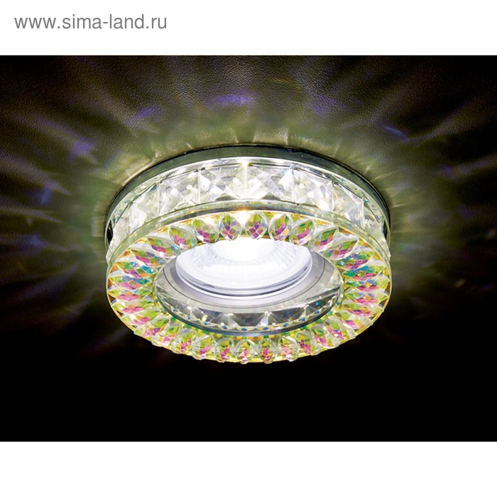 

Светильник Ambrella light встраиваемый светодиодный, G5.3, 3Вт, цвет хром, d=60 мм