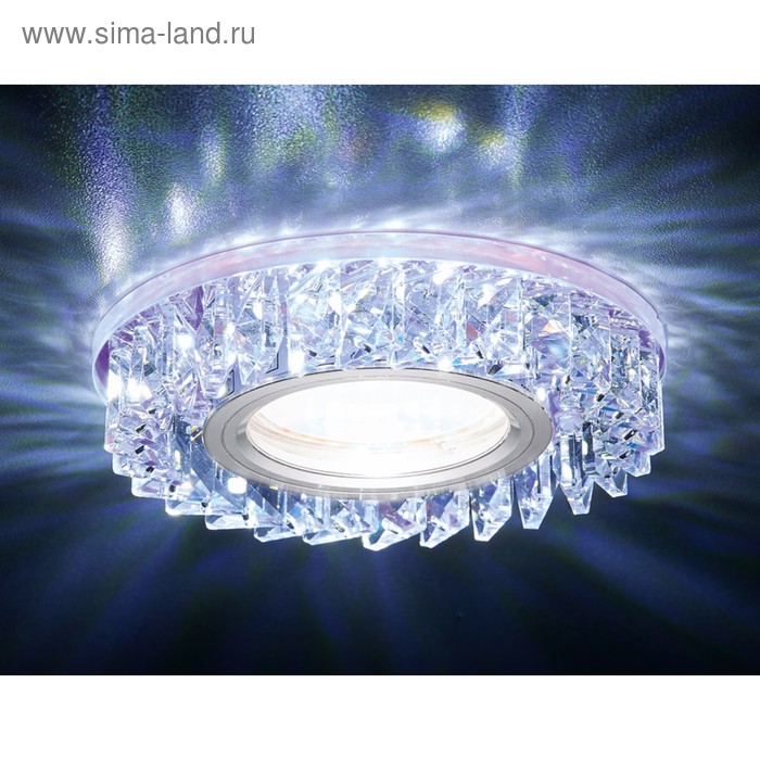 

Светильник Ambrella light встраиваемый светодиодный, G5.3, 3Вт, цвет перламутровый, d=60 мм