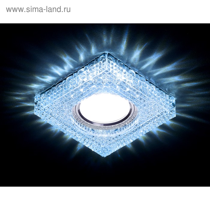 

Светильник Ambrella light встраиваемый светодиодный, G5.3, 3Вт, цвет хром, d=60 мм