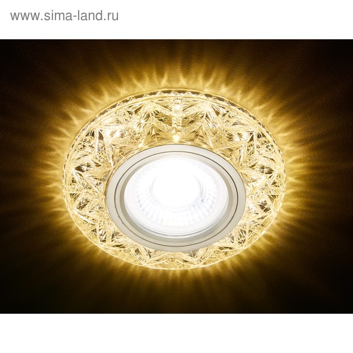 

Светильник Ambrella light встраиваемый светодиодный, G5.3, 3Вт, цвет хром, d=60 мм