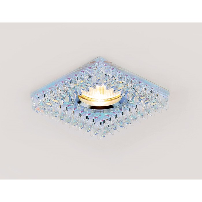 Светильник встраиваемый, MR16, GU5.3, цвет хром, d=65 мм