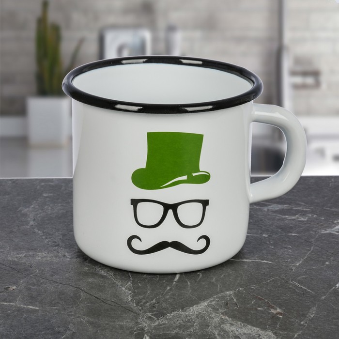 Кружка 400 мл "Хипстер"