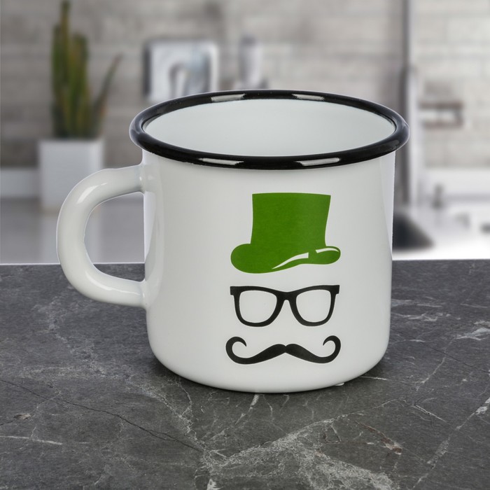 Кружка 400 мл "Хипстер"