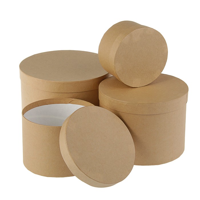 Набор коробок 4в1 23 х 23 х 16 - 13,5 х 13,5 х 8 см