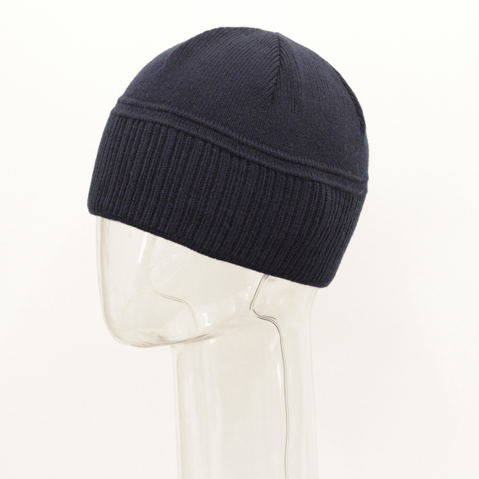 Шапка мужская MMH8223/4 цвет тёмно-синий, р-р 57-59