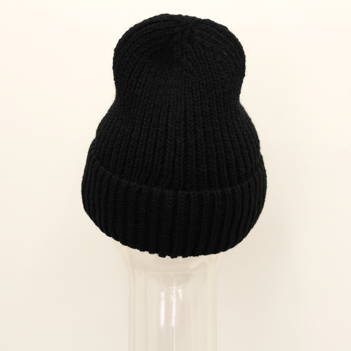 Шапка мужская MMH8702/1 цвет чёрный, р-р 57-59