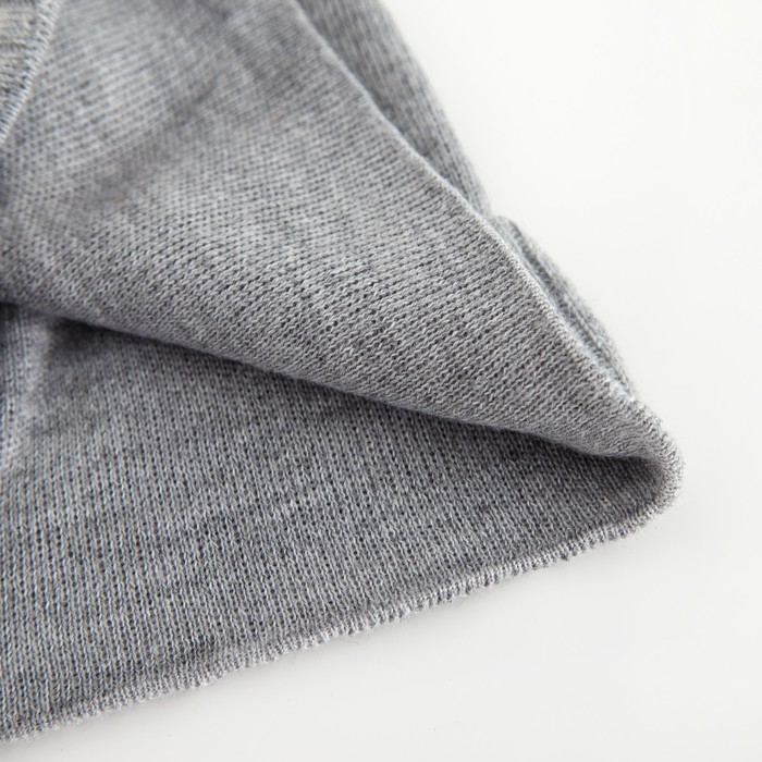 Шапка мужская RMH8607 цвет светло-серый, р-р 57-59