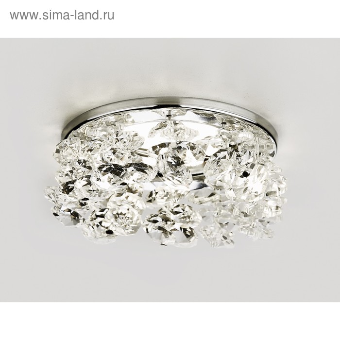 

Светильник Ambrella light встраиваемый, MR16, GU5.3, цвет хром, d=60 мм