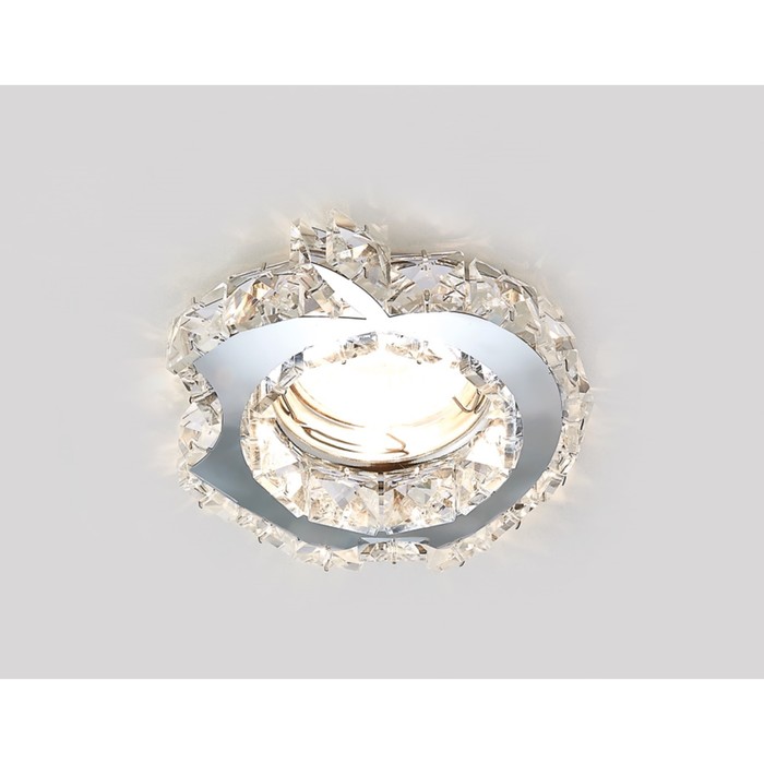 Светильник встраиваемый, MR16, GU5.3, цвет перламутровый, d=65 мм