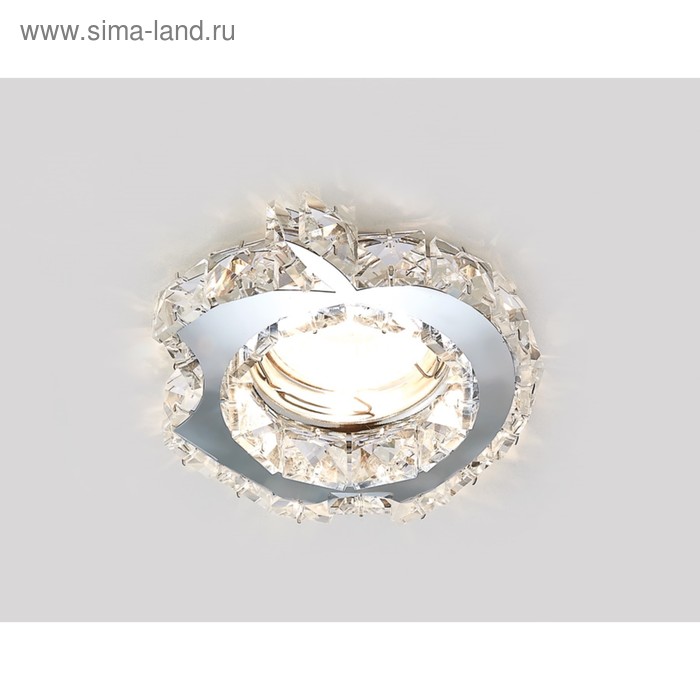 

Светильник Ambrella light встраиваемый, MR16, GU5.3, цвет перламутровый, d=65 мм