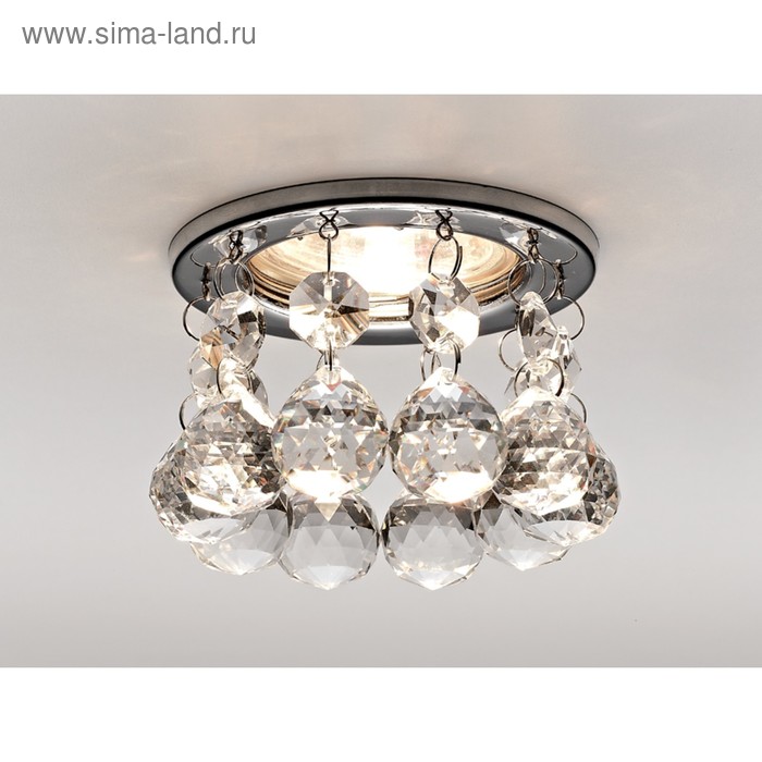 

Светильник Ambrella light встраиваемый, MR16, GU5.3, цвет хром, d=60 мм