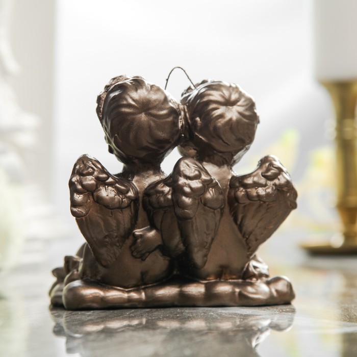 Сувенир-статуэтка "Амуры" подвесной, античная бронза