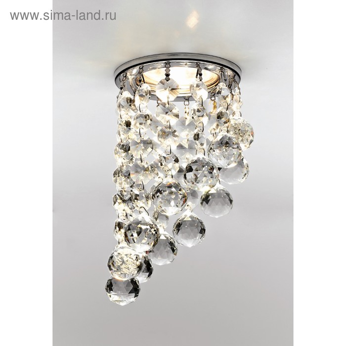 

Светильник Ambrella light встраиваемый, MR16, GU5.3, цвет хром, d=60 мм