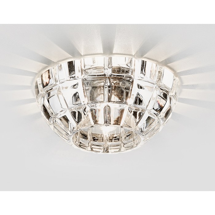 Светильник встраиваемый, G9, цвет хром, d=55 мм