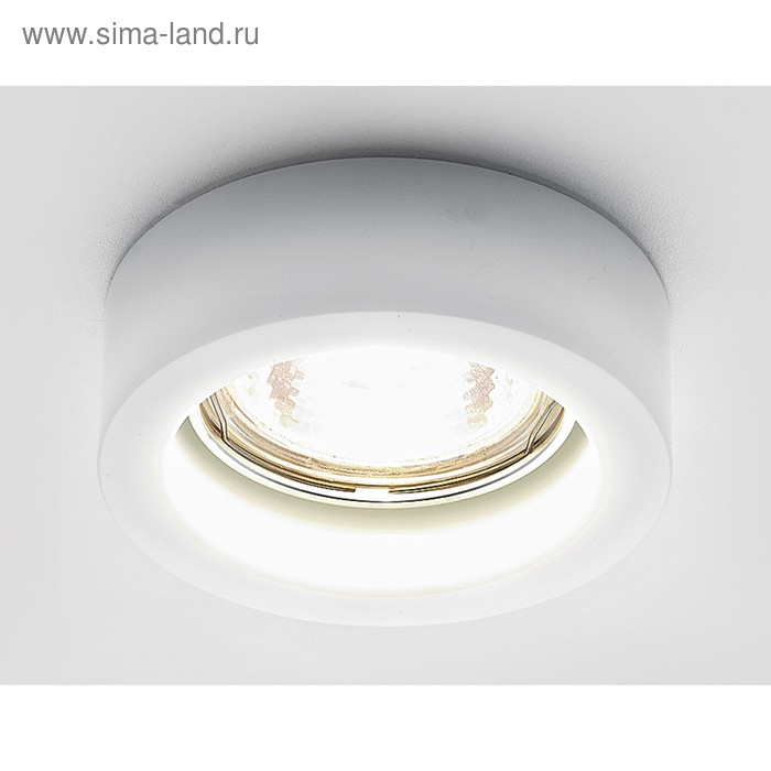 

Светильник Ambrella light встраиваемый, MR16, GU5.3, цвет белый, d=65 мм