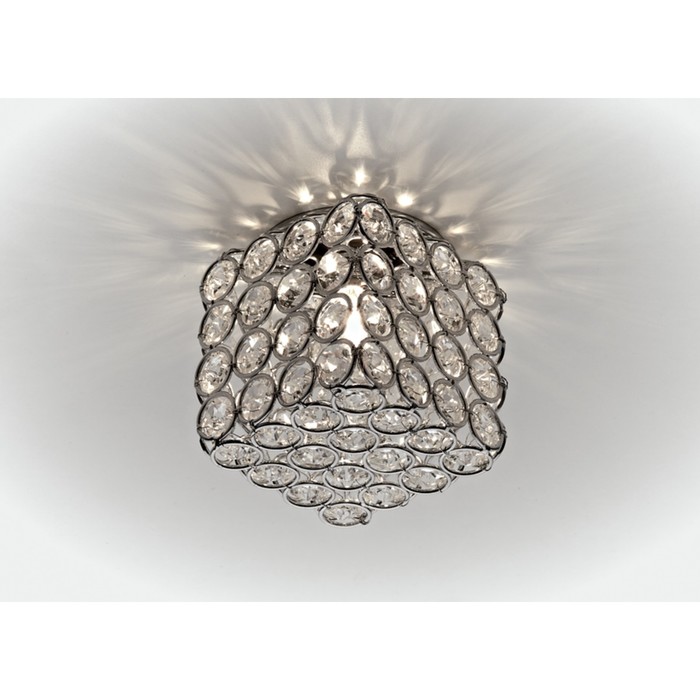 Светильник встраиваемый, G9, цвет хром, d=45 мм