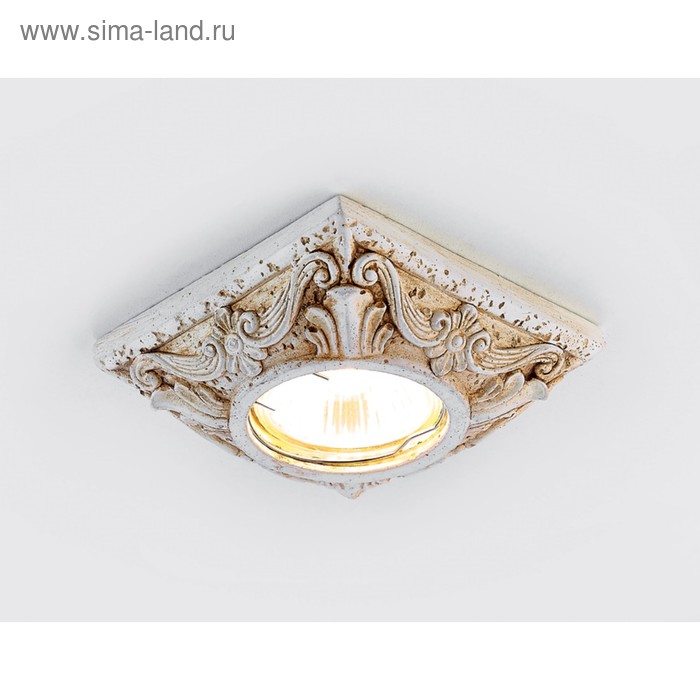 

Светильник Ambrella light встраиваемый, MR16, GU5.3, цвет бежевый, d=65 мм