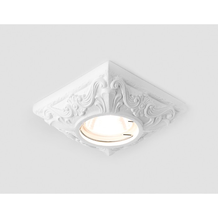 Светильник встраиваемый, MR16, GU5.3, цвет белый, d=65 мм