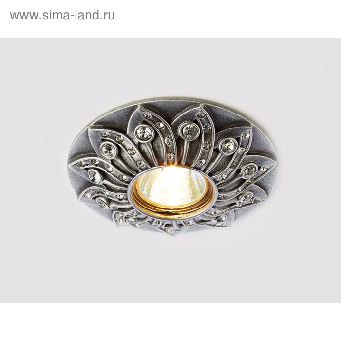 

Светильник Ambrella light встраиваемый, MR16, GU5.3, цвет серебро, d=65 мм