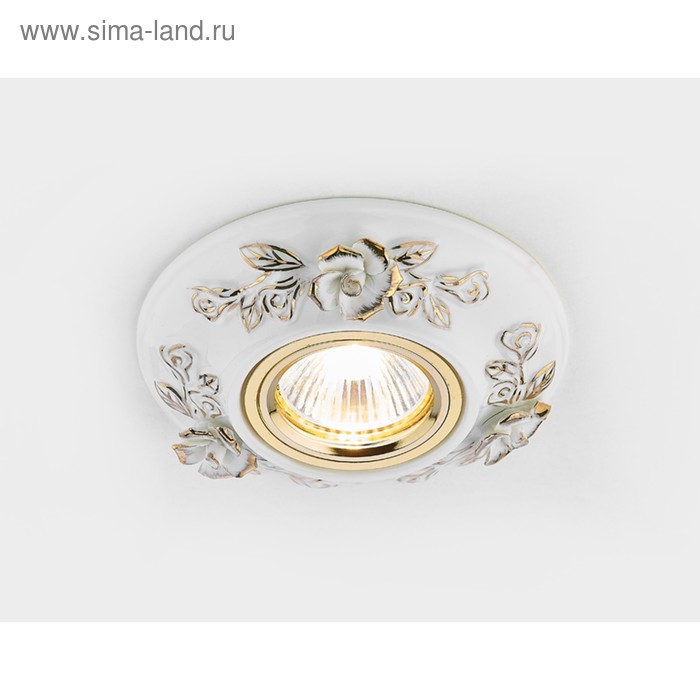 

Светильник Ambrella light встраиваемый, MR16, GU5.3, цвет белый, d=65 мм