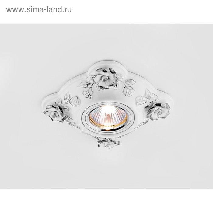 

Светильник Ambrella light встраиваемый, MR16, GU5.3, цвет белый, d=65 мм