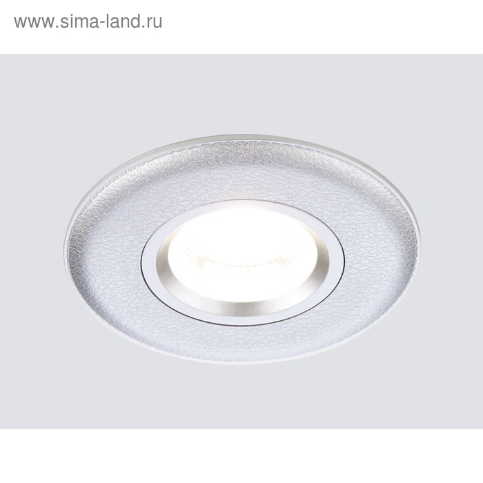 

Светильник Ambrella light встраиваемый, MR16, GU5.3, цвет серебро, d=70 мм