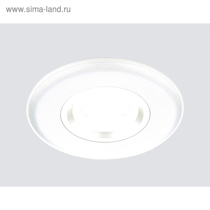 Светильник Ambrella light встраиваемый, MR16, GU5.3, цвет белый, d=70 мм