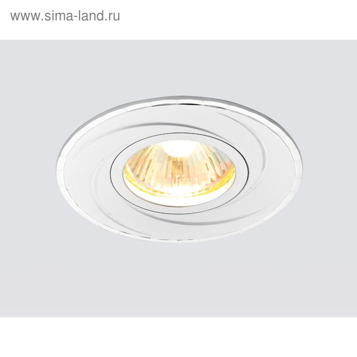 

Светильник Ambrella light встраиваемый, MR16, GU5.3, цвет алюминий, d=60 мм