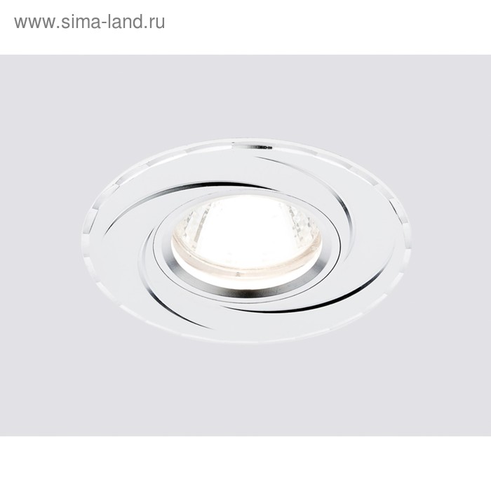 

Светильник Ambrella light встраиваемый, MR16, GU5.3, цвет белый, d=60 мм