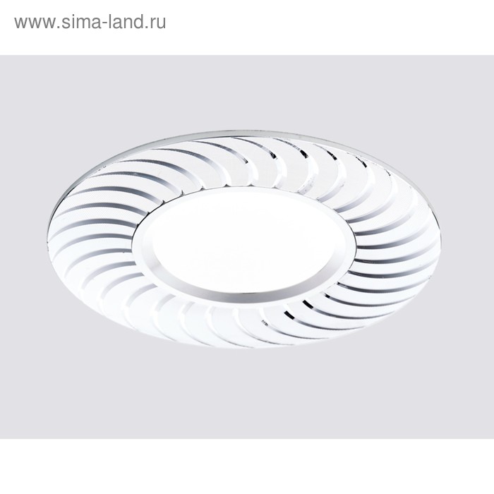 

Светильник Ambrella light встраиваемый, MR16, GU5.3, цвет алюминий, d=60 мм